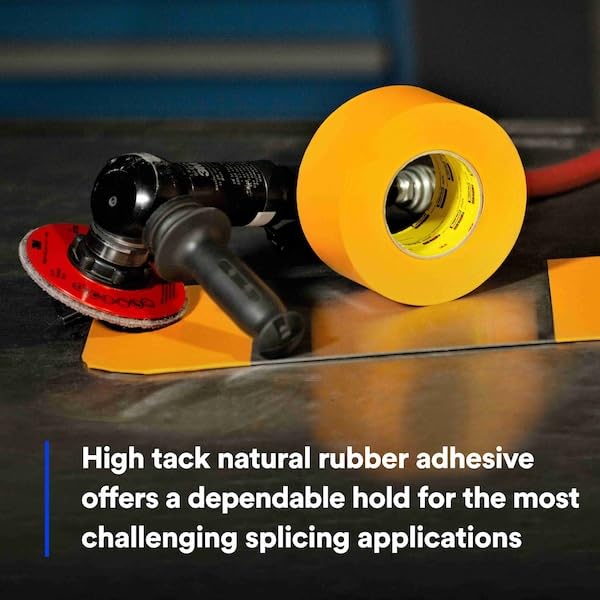 3M Performance Flatback Tape 2525, Orange, 72 MM (00021200555626) (12/Each)