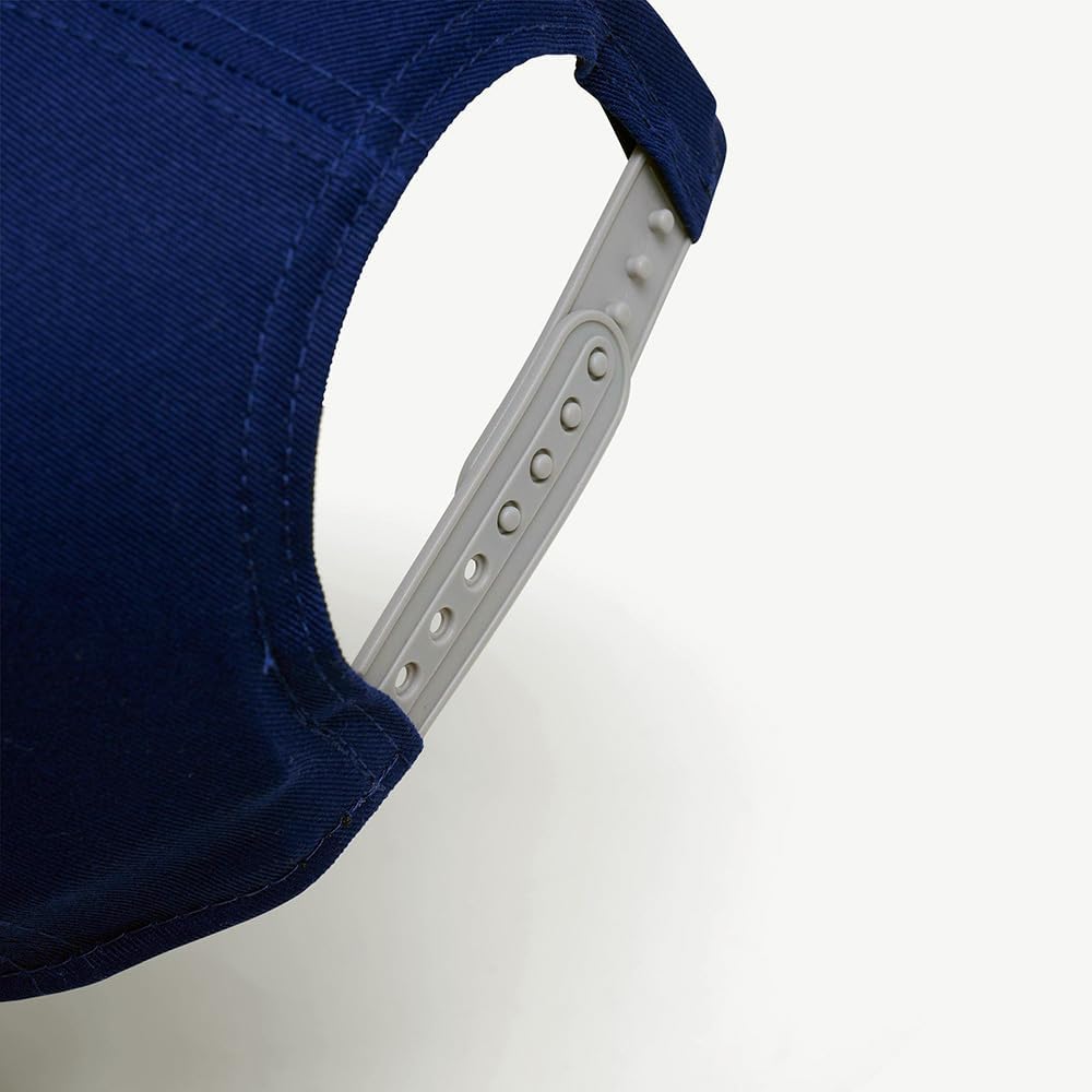 New Era LA Los Angeles Dodgers 9FORTY M-Crown Arch Snapback Cap, Adjustable Hat Blue Grey