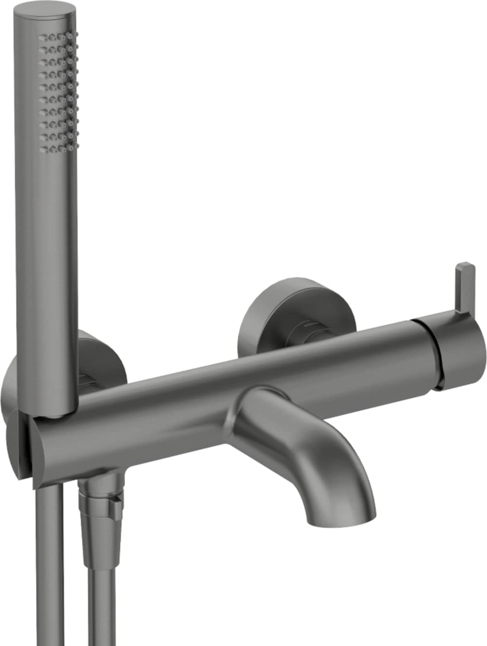 DEANTE Bathroom tap for Bath with a Shower Set Silia - Titanium - BQS_D11M