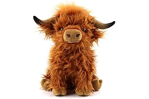 Baby Highland Cow Stuffed Animal - A Fluffy Delight for Young Hearts