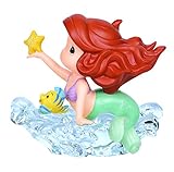 Precious Moments, Disney Showcase Collection, You're A Star, Ariel, Bisque Porcelain Figurine, 143018