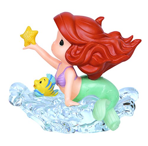 Precious Moments, Disney Showcase Collection, You're A Star, Ariel, Bisque Porcelain Figurine, 143018