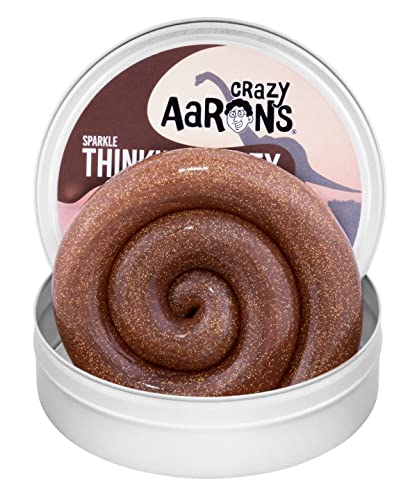 Crazy Aaron's Thinking Putty® - Dino Poop - Brown Swirl Sensory Putty for Kids and Grown ups in a 4