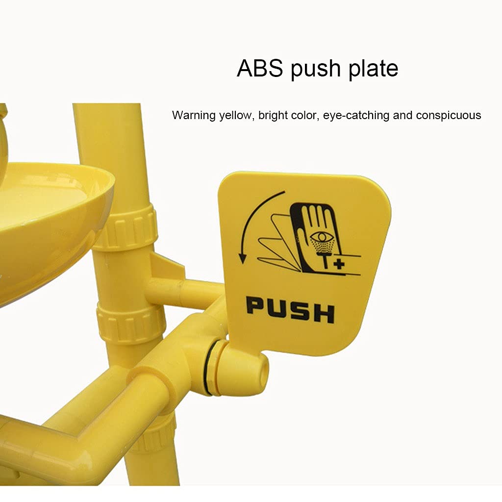Lavaojos ABS, lavaojos de Emergencia Vertical, Equipo de Limpieza Seguro para fábricas, centrales eléctricas y Plantas químicas.