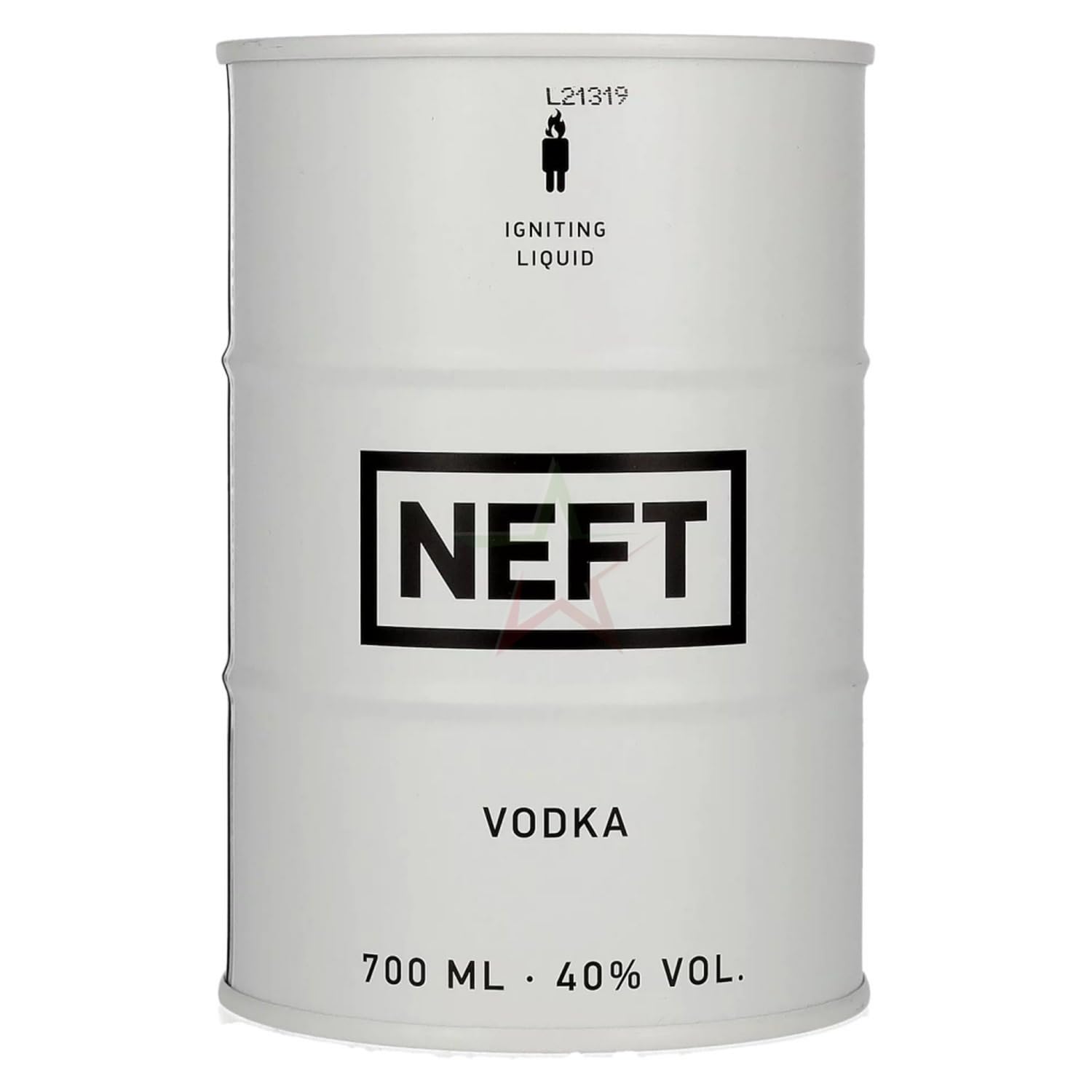 NEFT Vodka White Barrel 40,00% 0,70 Liter