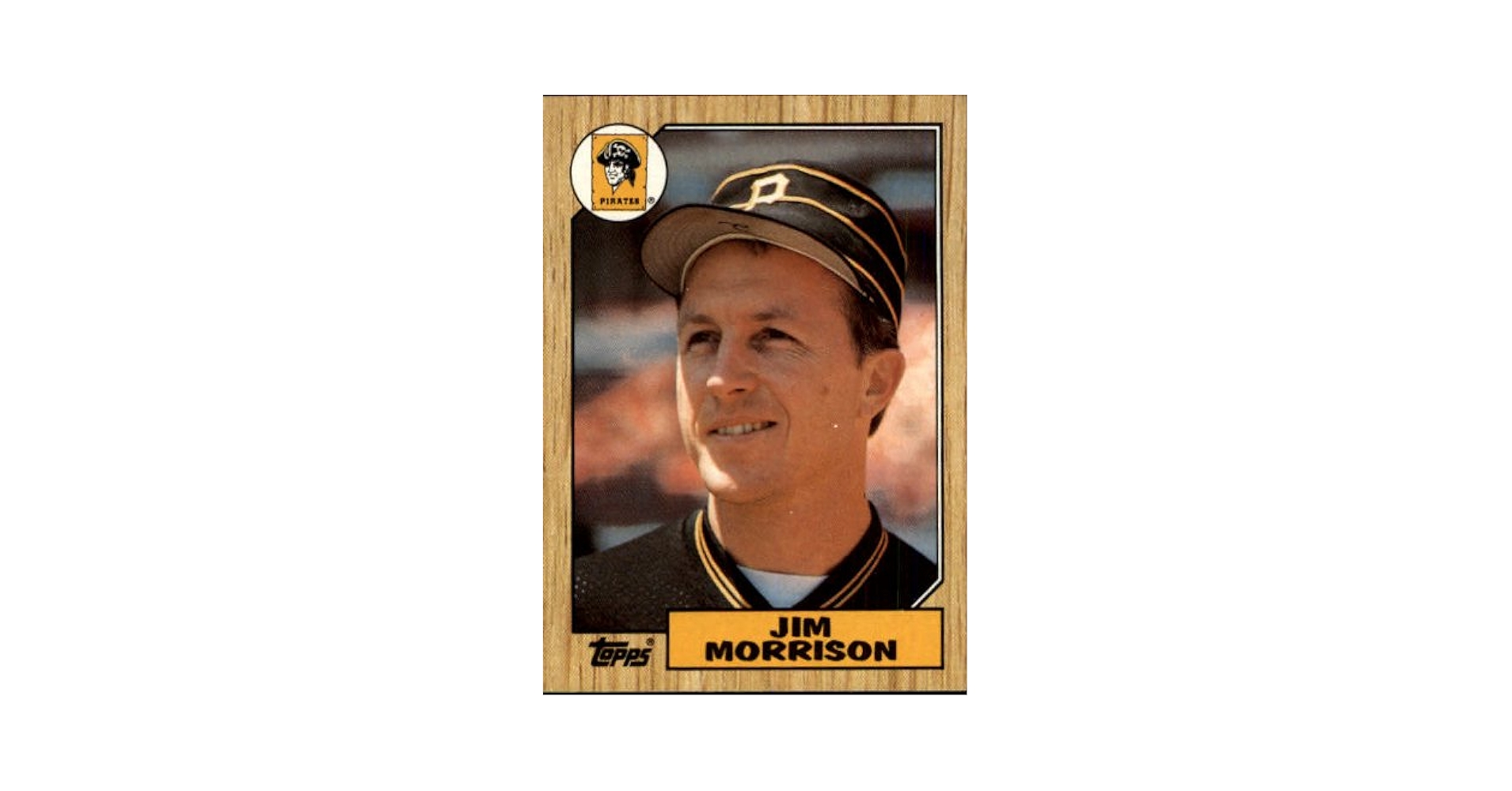 Amazon.com: 1987 Topps Baseball Card #237 Jim Morris