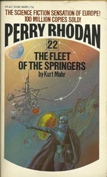 Mass Market Paperback The fleet of the springers (Perry Rhodan) Book