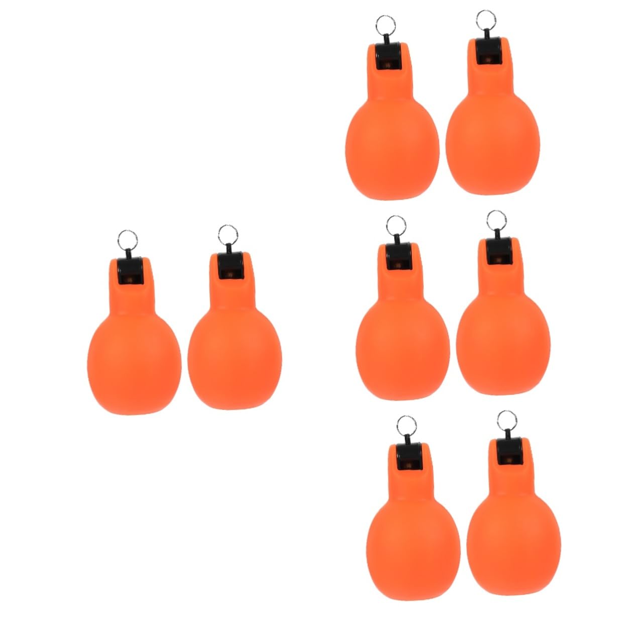 Sosoport sifflet extérieur sifflet Sportif sifflets de fête siffler sifflet de Yoga sifflet Rouge sifflet Arbitre Sifflet à Main sifflet d'urgence Petit sifflet Portable PVC