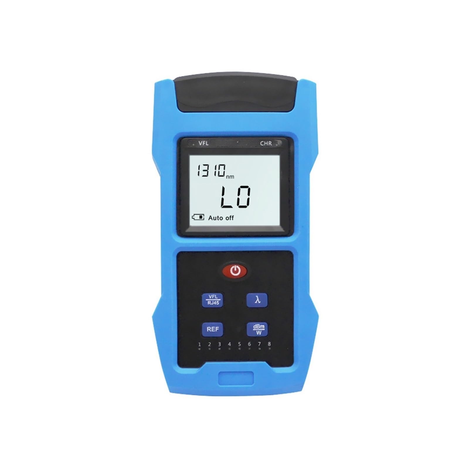 Dikkac 70To10dbm 30Mw Fiber Optic Cable Tester, Tl563n Opm Vfl 12Km Optical Power Meter，Visual Fault Locator Test Tool 10Mw 20Mw 30Mw 3-In-1 Tester(-70To10dbm 30Mw)