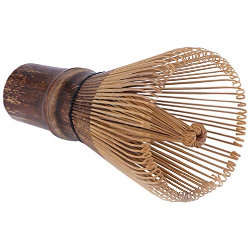 Srutueo 80 Prongs Japanese Ceremony Bamboo Chasen Matcha Tea Powder Whisk Green Tea L
