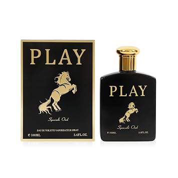 Play Speciale Oud Eau de Toilette for Men Spicy Woody Oud Cologne Bold Masculine Scent 100ml / 3.4 fl oz