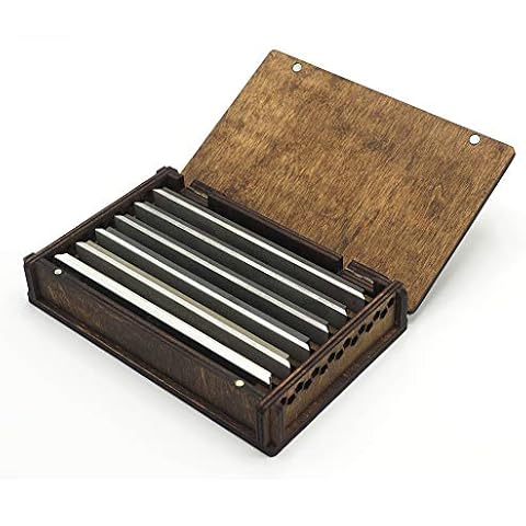 Plywood Storage Case for Edge Pro Stones (For 6 Stones) Cover