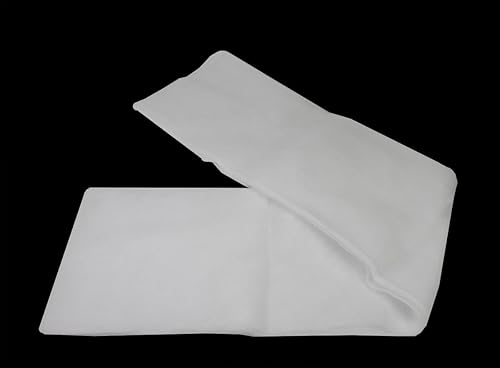 Miniatura 2 de Buffalo Snow Cortina de Navidad artificial blanca, 32 x 40 pulgadas