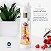 Infusion Pro 24 oz Fruit Infuser Water Bottle with Flavor Infuser and Flip Top Lid : Insulated Sleeve & Fruit Infused Water eBook : Bottom Loading Water Infuser for More Flavor : Unique Gift Idea
