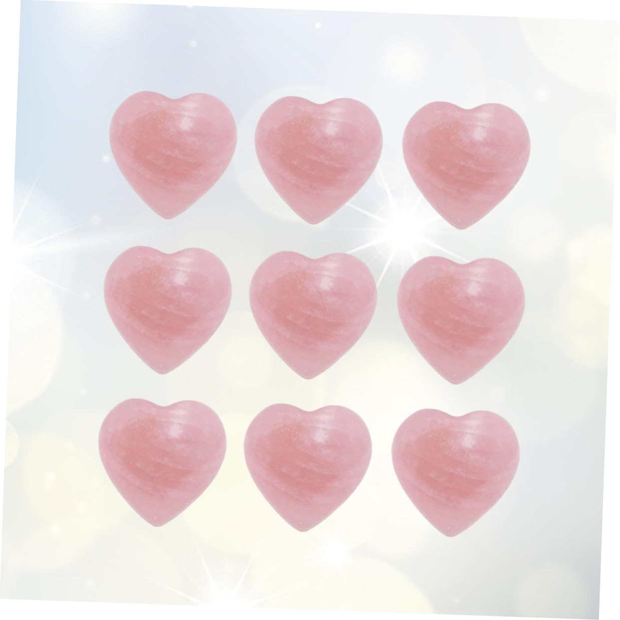 SHINEOFI 30stücke Herz Ornament Liebe Form Von Dekoration Für Hochzeiten Zuhause Partys Rosa Für Romantische Anlässe Und Festliche Dekoration