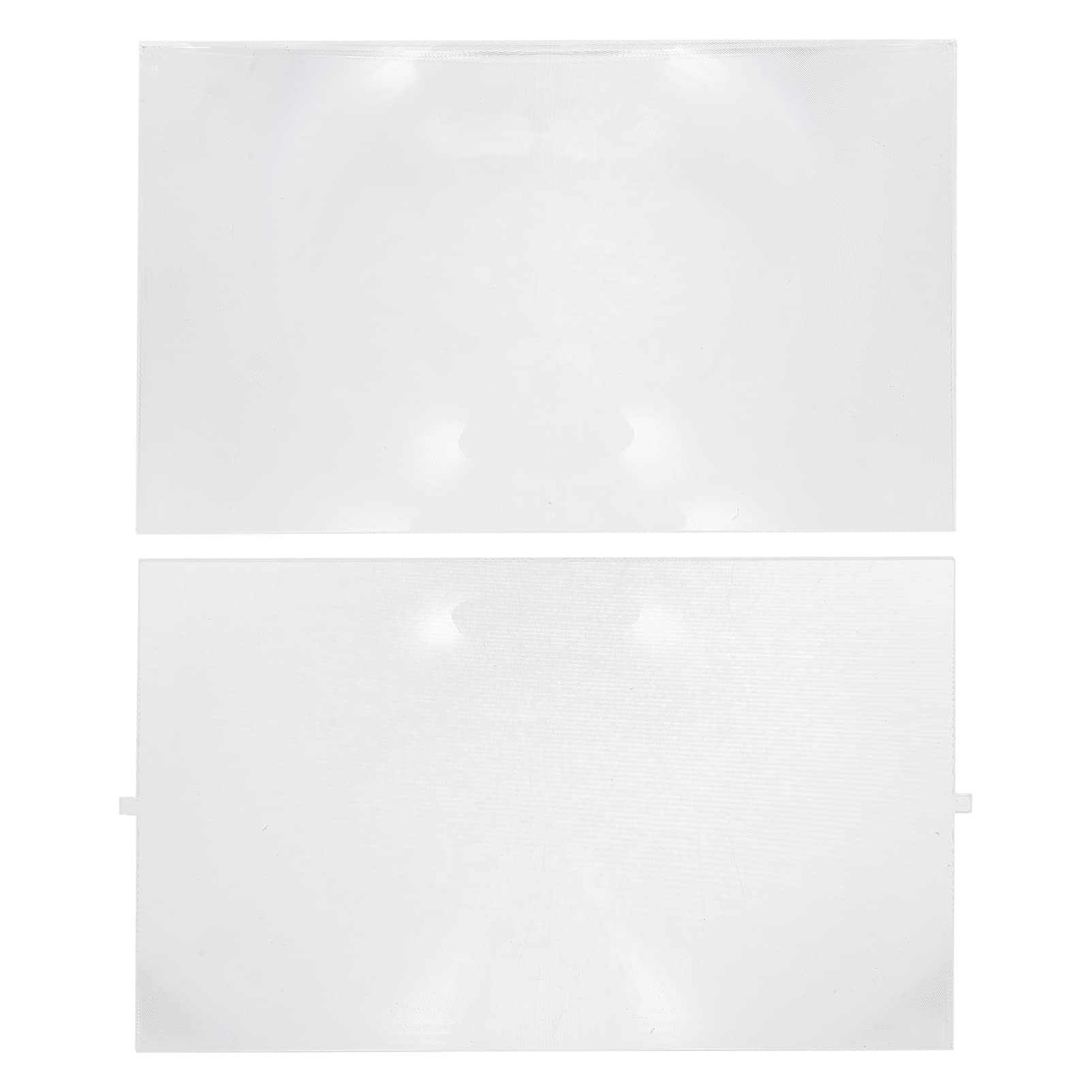 Beavorty 2Pcs High Definition Fresnel Lens for Projector Use High Transmission Optical Experiment Lens for Reliable Imaging and Enhanced Projection Performance