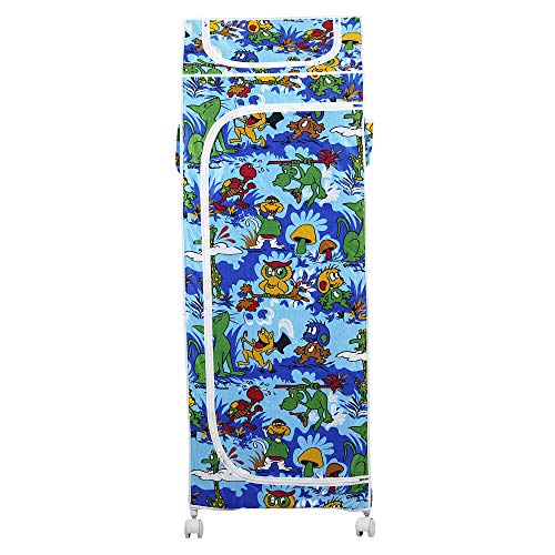 Image of Little One's | 5 Plastic Shelves Baby Foldable Baby (Made in India), Unbreakable Material, (Plastic Structure)| Jungle Blue | HP5 /AB