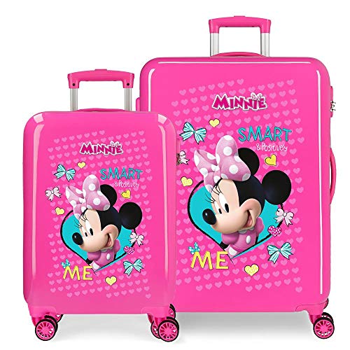 55-68 cm Disney Enjoy the Day Set Valigie per Bambini Bianco lencicol  Valigie, borse e accessori da viaggio Moda