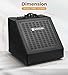 Vangoa Electric Drum Amp 40W Professional Amplifier Speaker, 3 Inputs 3 Band EQ Wireless Electronic Drum Monitor, Keyboard Speaker Includes Power Cable, Black