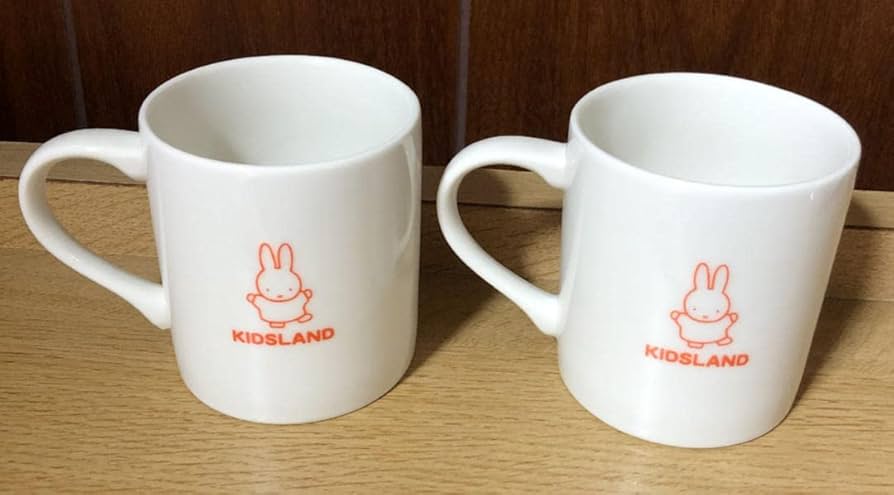 Amazon.co.jp: ミッフィー こども陶器博物館限定品マグカップ2個