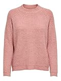 ONLY Onljade L/S Pullover Knt Noos Suéter pulóver, Rosa de Caoba. Detalle: w Melange, M para Mujer
