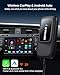 All-in-One Car Streaming Box Wireless CarPlay & Android Auto Adapter GETPAIRR Go, Built in Compatible with Net Flix,Spotify, YouTube, Prime Video, IPTV, Quick Pairing, No Latency,Offline USB Playback
