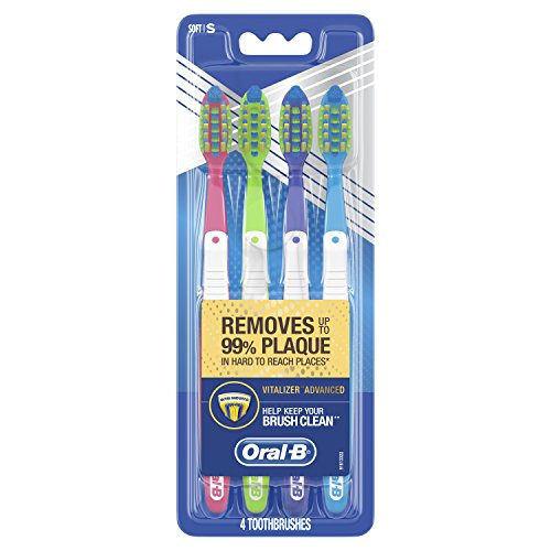 Oral-B Pro Health Vitalizer Advanced Toothbrushes, Soft, 2 Count image 3