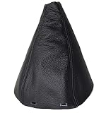The Tuning-Shop Ltd for Saab 9-3 93 Ss 2003+ Manual Shift Boot Shift Boot Black Italian Leather with