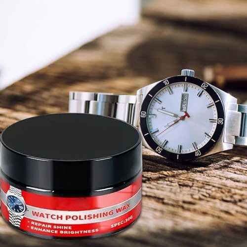 Generico Kit de pulido de relojes: esponja para remover, limpiador multimaterial, herramienta para reparar cajas de relojes, juego de limpieza de joyas | Ideal para el mantenimiento y pulido de - imagen 9