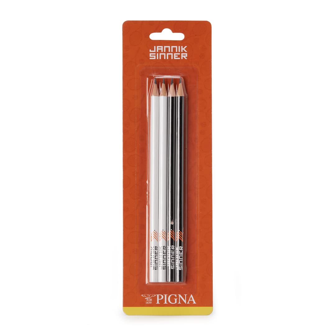 Pigna Set of 4 pencils Jannik Sinner By