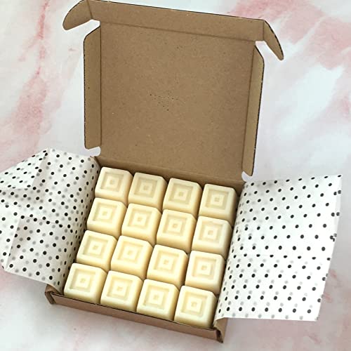 Jasmine, Musk & Vanilla Scented Wax Melts | 16 Pack | Soy Wax | Hand Poured | Vegan Friendly | Gift Box - Image 4