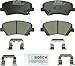 Bosch BC1543 QuietCast Premium Ceramic Disc Brake Pad Set For: Hyundai Elantra, Elantra Coupe, Elantra GT; Kia Forte, Forte5, Forte Koup, Front
