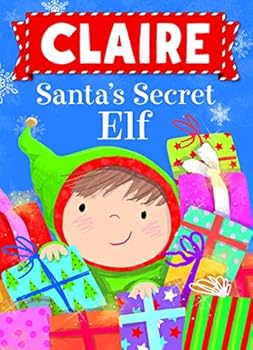 Hardcover Claire Santa's Secret Elf Book