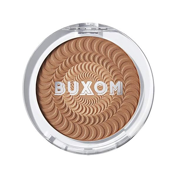 Buxom Staycation Vibesâ¢ Primer-Infused Bronzer, Backyard Bronze