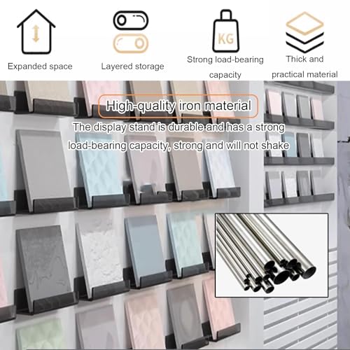 Soporte de azulejos para optimizar la exposición de muestras en retail 4