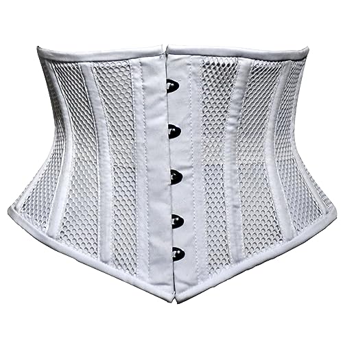 Image of Women's Waist Training Underbust Corset Steel Boned Hourglass Body Shaper