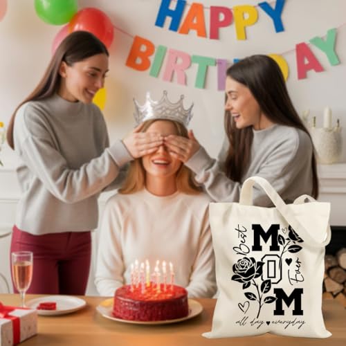 Dog Mama Gift Grandma Mom Mini Tote Bag para Mamá miniatura 3