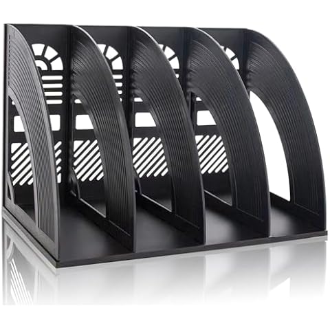 KXF Arched File Organiser with 4 Compartments Cover
