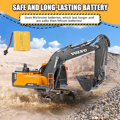 Double E E580-003 Volvo Rc Excavator Remote Control Excavator Toy thumb #4