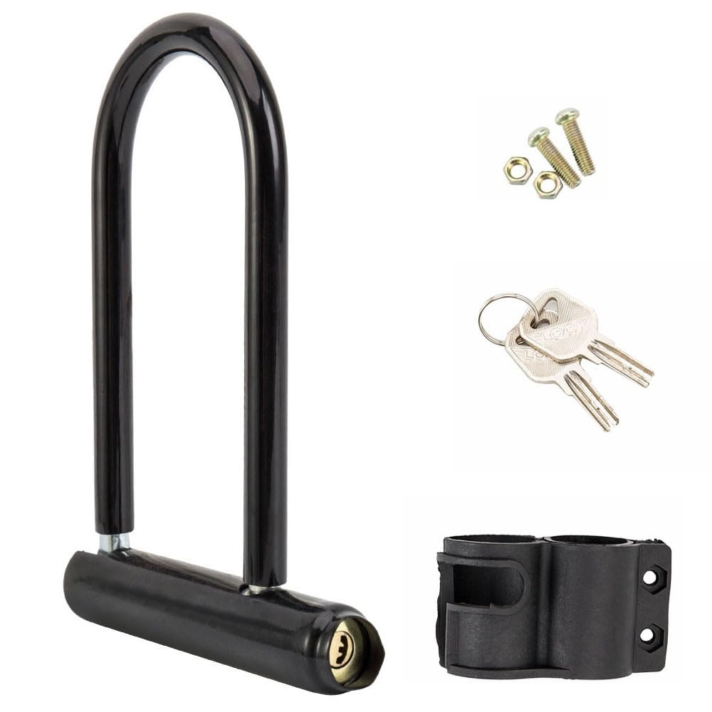 Bike Locks Anti-Theft MTB Road Bike Lock U Type Ultralight Steel Bicycle Cycling Accessories(2 Set)
