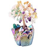 base cristal Multifonctionnel: L'arbre d'argent des pierres précieuses est utile pour éliminer les vibrations négatives, pour équilibrer le chakra. Il peut convertir la puissance négative qui l'entoure en puissance positive. Et le segment glandulaire en cristal d'améthyste de l'arbre brut peut être utilisé pour équilibrer les chakras, pour la méditation, les rituels et autres travaux de chakra.