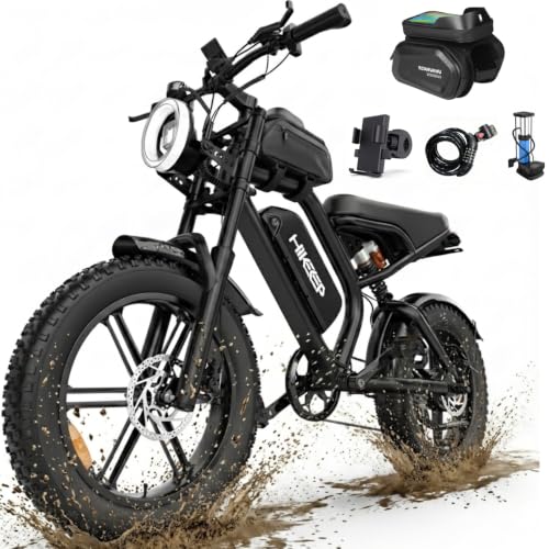 1500W Peak Retro Moped Ebike
