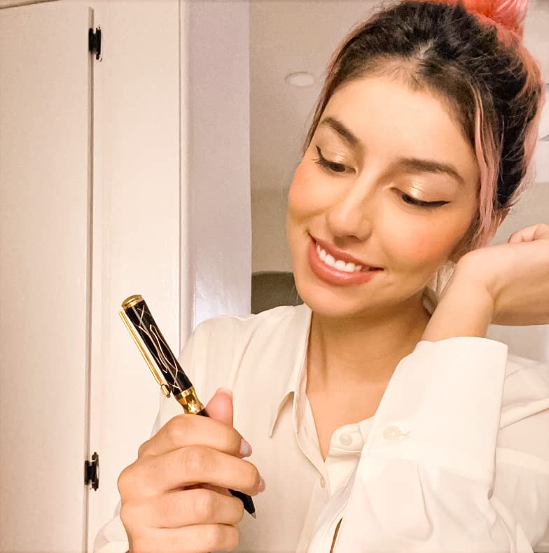 ❤️人気商品❤️LACHIEVA LUX 高級 ボールペン ギフトセット ブラック Amazon | LACHIEVA LUXの高級ボールペンギフト、女性に油性