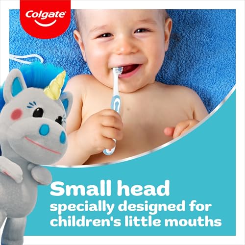 Colgate Kids 0-2 Years Manual Toothbrush, Extra Soft (First Smile) - Image 6