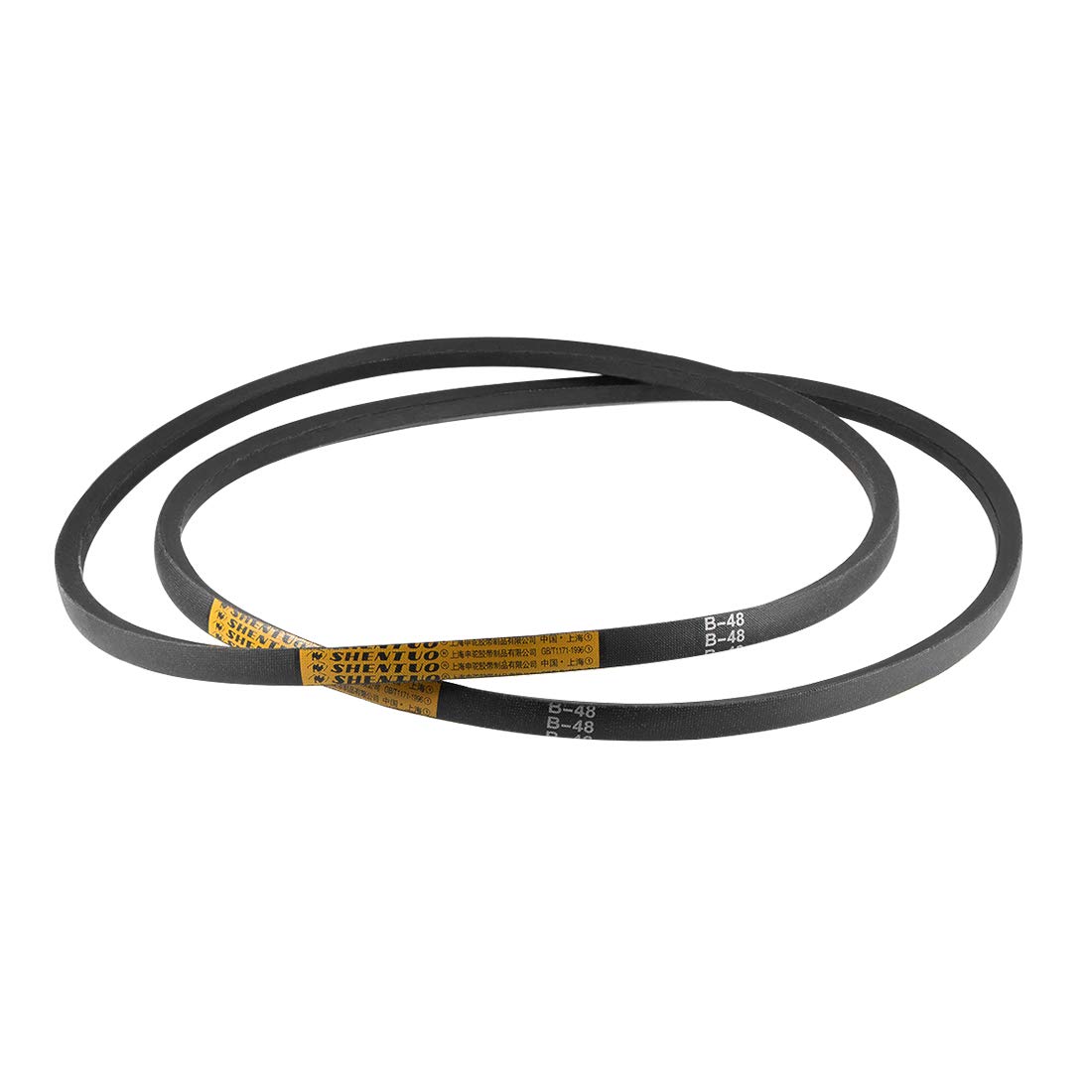 uxcell B53 V-Belts 53" Pitch Length, B-Section Rubber Drive Belt 2pcs