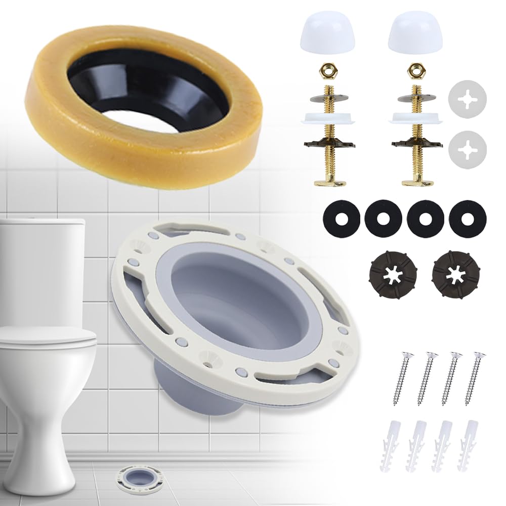 Sello De Brida De Inodoro Con Válvula Antiolor - 90-110 Mm, Cierre Automático, Material ABS, Para WC