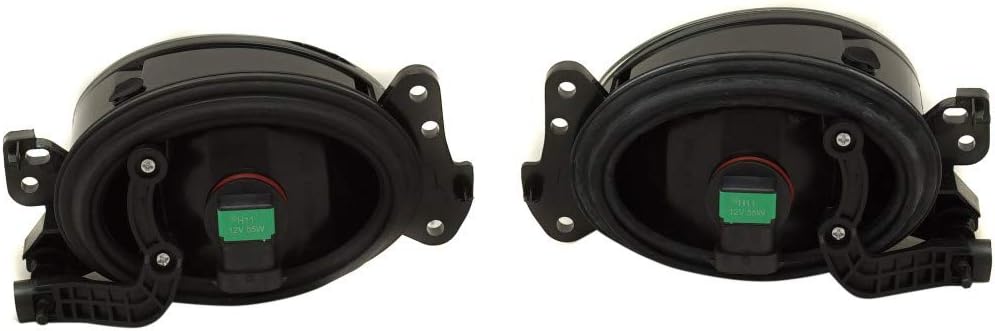 CarLights360: For 2007 2008 2009 Mercedes-Benz GL450 Fog Light Assembly Driver and Passenger Side Pair w/Bulbs | MB2592117 MB2593117 Vehicle Trim: HID Headlight