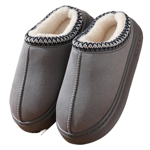 Chaussons peluche femme antidérapants pour ne plus avoir froid aux pieds