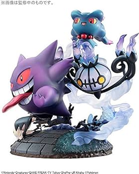 ポケモン ゴーストタイプ 海外製 アクションフィギュア 値下げ検討⭕️ ポケモン フィギュア ゴーストタイプ ジオラマ 海外製 全長31cm