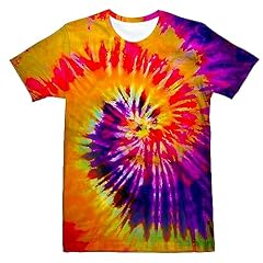 Purple Orange Tie Dye